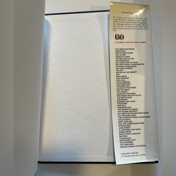 50 Classic Motion Pictures. By David Zinman. Hardcover 1983. - Picture 7 of 7